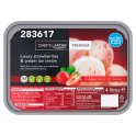 Chef's Larder Premium Luxury Strawberries & Cream Ice Cream 4 Litres