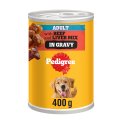 PEDIGREE® Adult Wet Dog Food Chunks in Gravy with Beef 400g Can