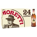 Birra Moretti Premium Lager Beer Bottle 24x330ml 