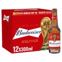 Budweiser Lager Beer Bottles 12x300ml