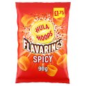 Hula Hoops Flavarings Spicy Crisps 90g, £1.75 PMP
