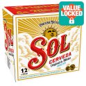 Sol Beer Original Mexican Lager 3.4% ABV Beer Bottles 12 x 330ml