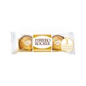 Ferrero Rocher Milk Chocolate Hazelnut Pralines Treat Pack 3 Pieces 37.5g