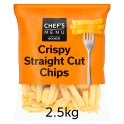Chef's Menu Crispy Straight Cut Chips 2.5kg