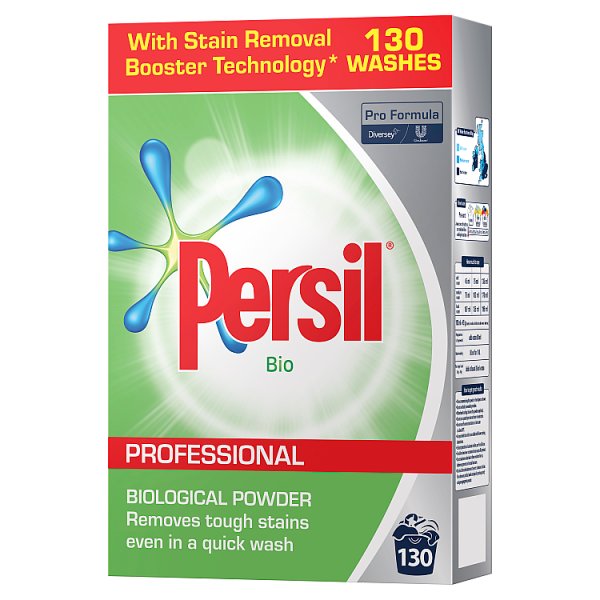 Persil Bio Pro Formula Professional Biological Powder 130 Washes 8.4kg