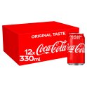 Coca-Cola Original Taste 12 x 330ml Cans