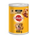 Pedigree Adult Wet Dog Food Tin Chicken in Gravy 400g