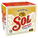 Sol Beer Original Mexican Lager 3.4% ABV Beer Bottles 12 x 330ml