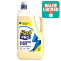 Flash Professional All Purpose Cleaner For Professional Use , 5L, Lemon