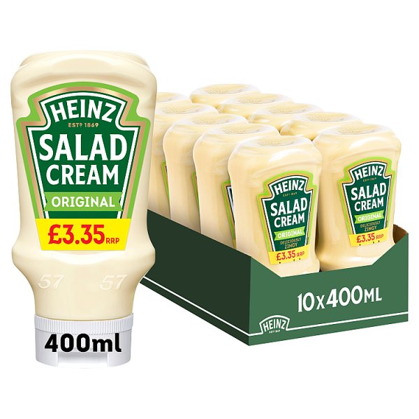 Heinz Salad Cream Original 400ml (Case of 10)
