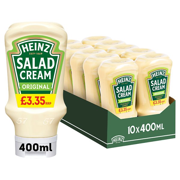 Crème à salade Heinz originale 400 ml (carton de 10)