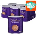 Cadbury Drinking Hot Chocolate Cocoa Powder Large Tub 2KG