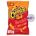Cheetos Twisted Sweet & Spicy Sharing Crisps 85g PMP RRP £ 1.49