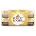 Ferrero Rocher Milk Chocolate Hazelnut Pralines Gift Box of Chocolates 16 Pieces 200g