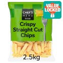 Chef's Menu Crispy Straight Cut Chips 2.5kg