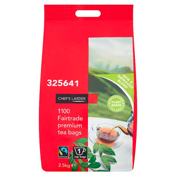 Chef's Larder 1100 Fairtrade Premium Tea Bags