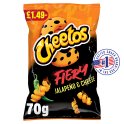 Cheetos Fiery Jalapeno & Cheese Sharing Crisps 70g PMP RRP £1.49