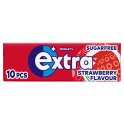 Extra Strawberry Sugar Free Chewing Gum x10 Pieces