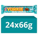 Yorkie DUO Biscuit & Brownie Flavour Milk Chocolate Bar 66g