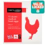 Chef's Larder 15 Dozen Medium Fresh Eggs