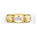 Ferrero Rocher Milk Chocolate Hazelnut Pralines Treat Pack 3 Pieces 37.5g